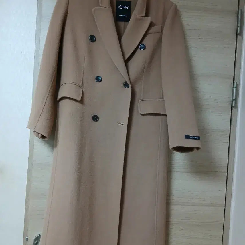[BUNJANG] Handmade Wool Coat Camel / 핸드메이드 울코트