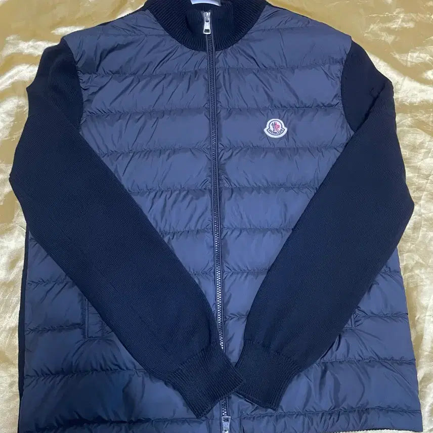 [BUNJANG] Moncler Knit Padded Jacket Black L / 몽클레어 니트 패딩 블랙 L