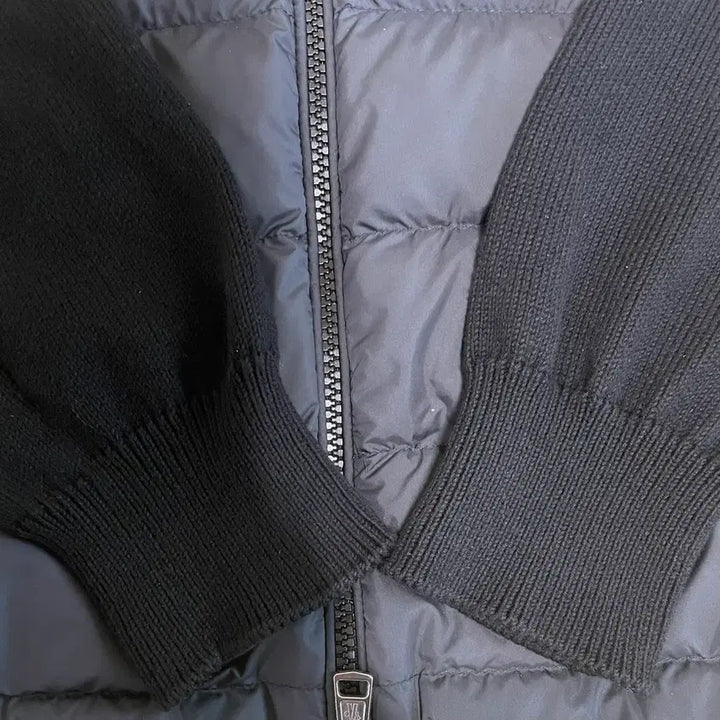 [BUNJANG] Moncler Knit Padded Jacket Black L / 몽클레어 니트 패딩 블랙 L