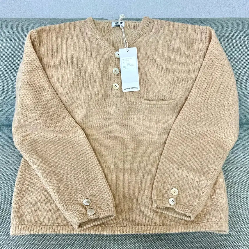 [BUNJANG] Martine Rose 25AW Henry Neck Knit / [3] 25aw 마티 앤 선즈 헨리넥 니트