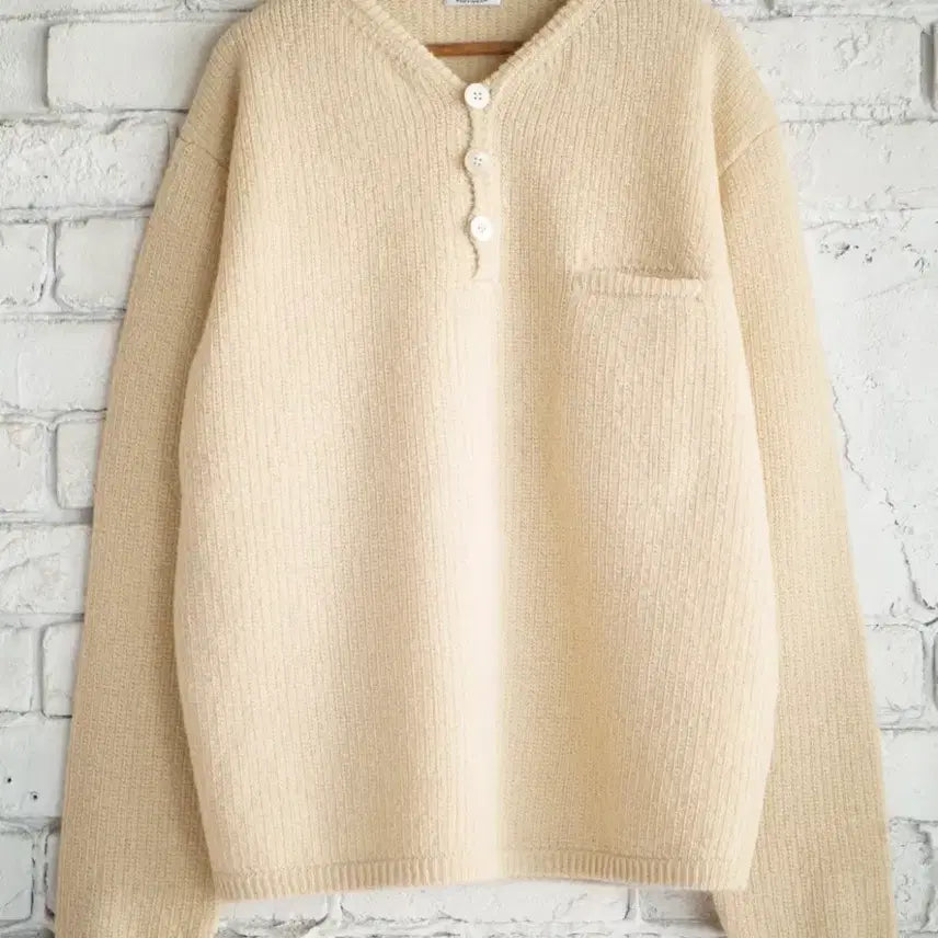 [BUNJANG] Martine Rose 25AW Henry Neck Knit / [3] 25aw 마티 앤 선즈 헨리넥 니트