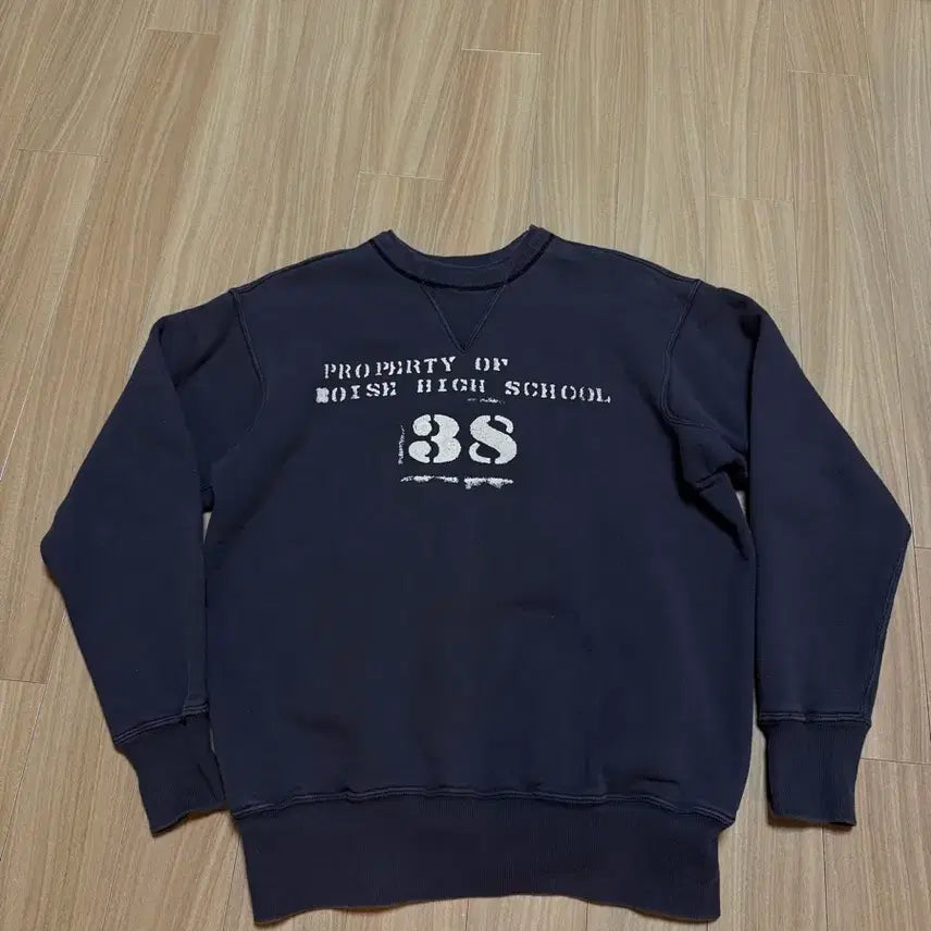[BUNJANG] Warehouse 403 Sweatshirt Black / 웨어하우스 403 스웻셔츠 블랙