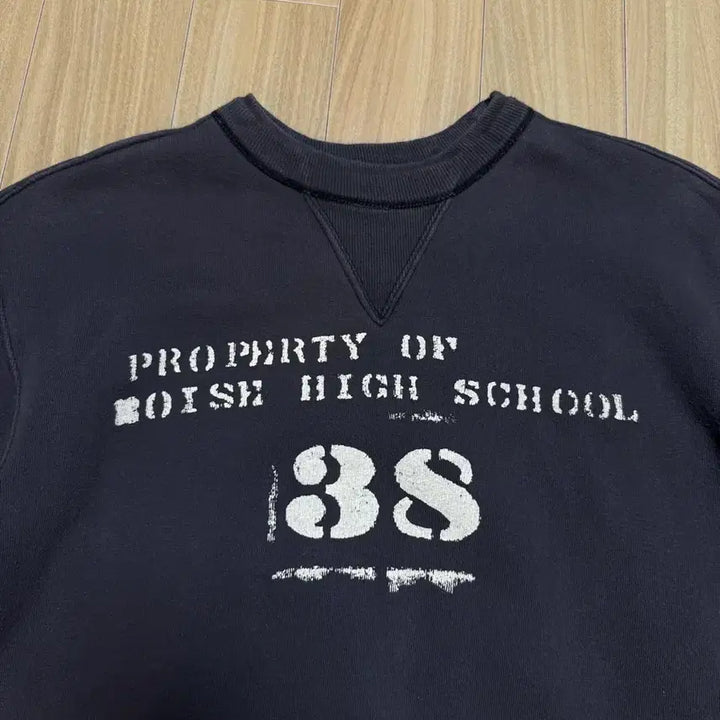 [BUNJANG] Warehouse 403 Sweatshirt Black / 웨어하우스 403 스웻셔츠 블랙