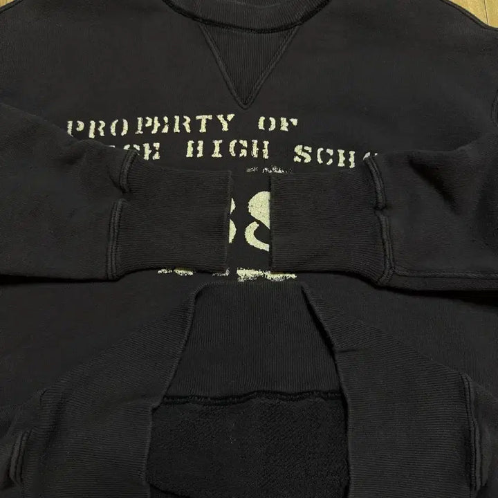 [BUNJANG] Warehouse 403 Sweatshirt Black / 웨어하우스 403 스웻셔츠 블랙