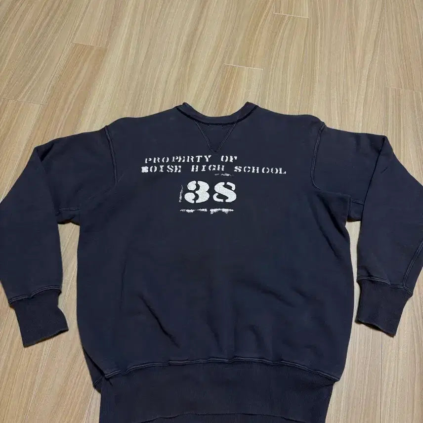 [BUNJANG] Warehouse 403 Sweatshirt Black / 웨어하우스 403 스웻셔츠 블랙
