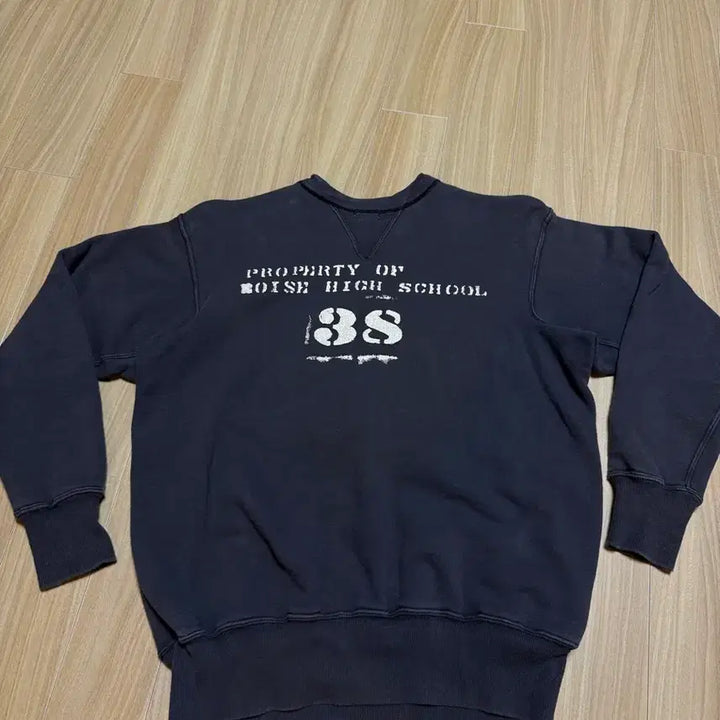 [BUNJANG] Warehouse 403 Sweatshirt Black / 웨어하우스 403 스웻셔츠 블랙