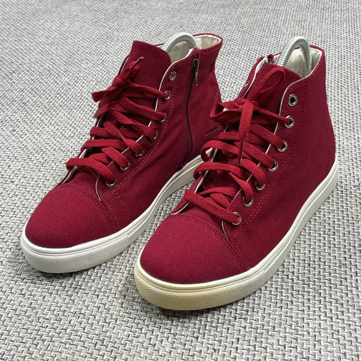 [BUNJANG] Boy London High Top Canvas Sneakers / 보이 런던 하이탑 캔버스 스니커즈