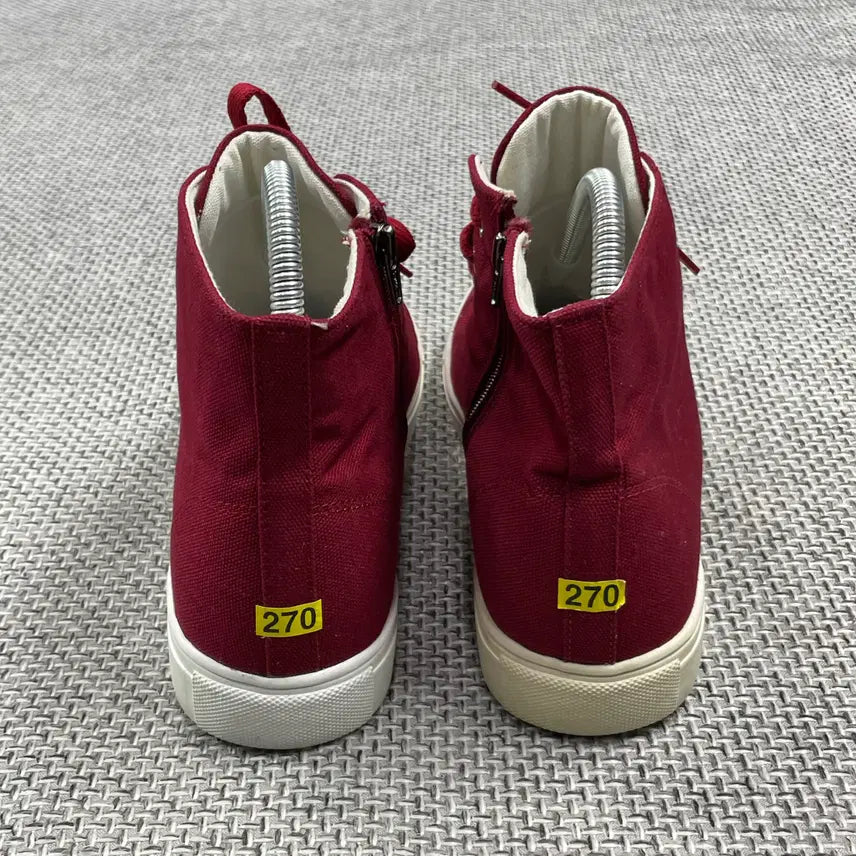 [BUNJANG] Boy London High Top Canvas Sneakers / 보이 런던 하이탑 캔버스 스니커즈