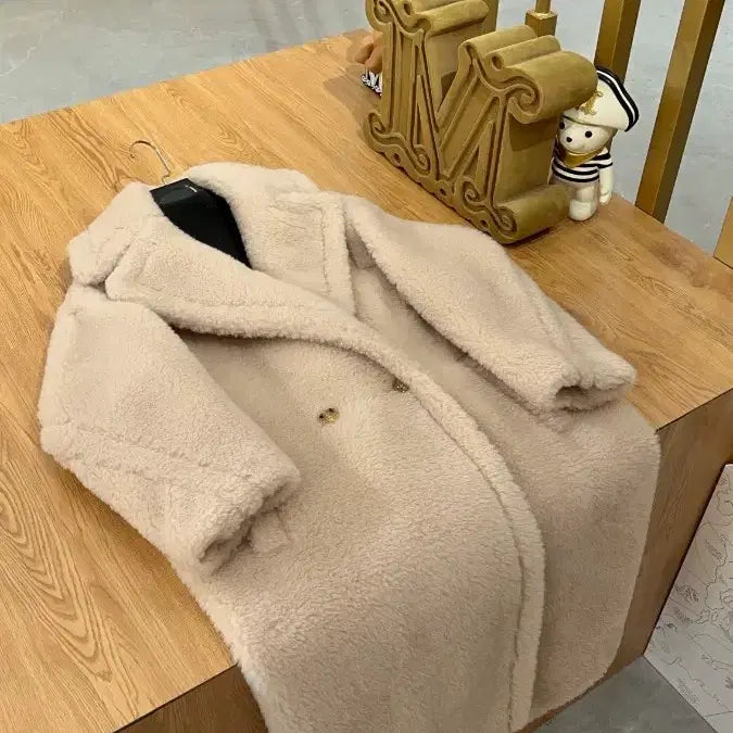 [BUNJANG] Max Mara Teddy Bear Long Coat / 막스마라 테디베어 롱 코트