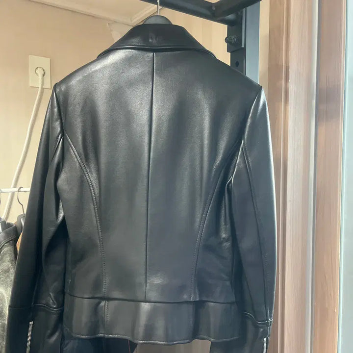 [BUNJANG] Jill Stuart Women's Lambskin Leather Jacket / 질스튜어트 여성 램스킨 가죽자켓 팝니다.