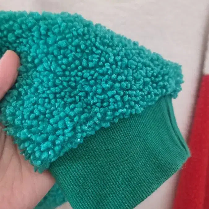 [BUNJANG] Unisex Oversized Fleece Sweatshirt / 양털뽀글이 오버핏 맨투맨