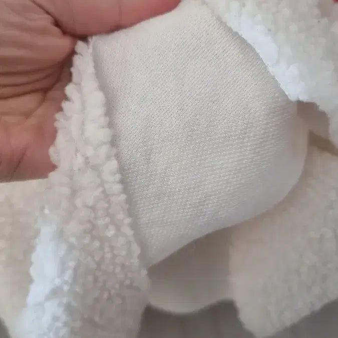 [BUNJANG] Unisex Oversized Fleece Sweatshirt / 양털뽀글이 오버핏 맨투맨