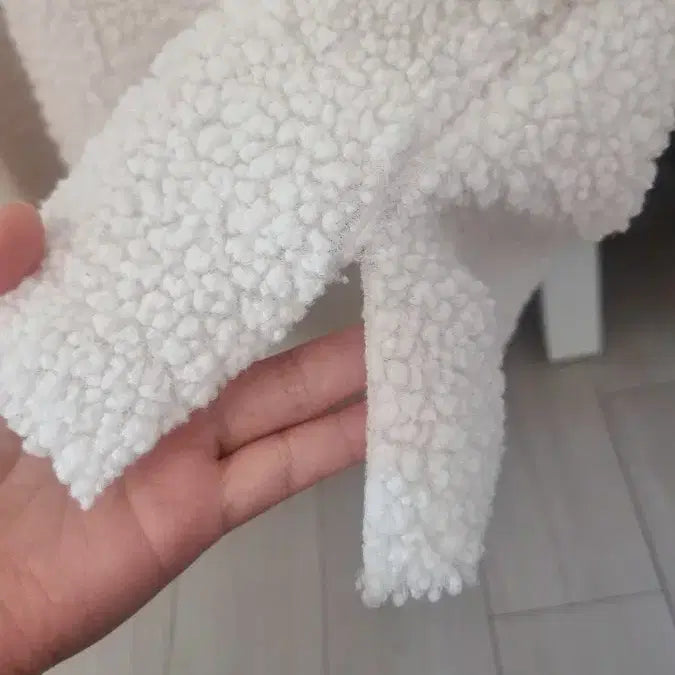 [BUNJANG] Unisex Oversized Fleece Sweatshirt / 양털뽀글이 오버핏 맨투맨