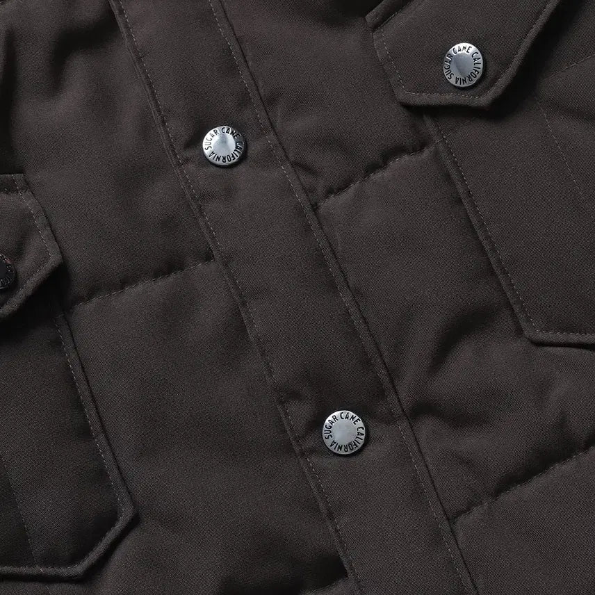 [BUNJANG] SUGAR CANE Leather York Down Jacket / SUGAR CANE Leather York Down Jacket