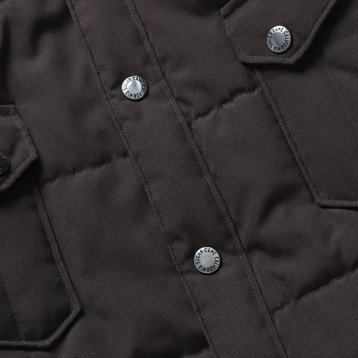 [BUNJANG] SUGAR CANE Leather York Down Jacket / SUGAR CANE Leather York Down Jacket