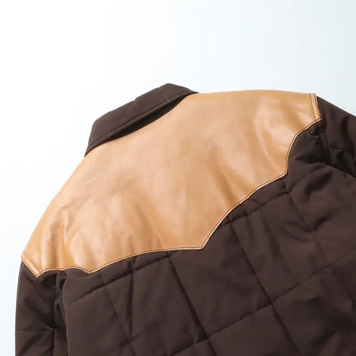 [BUNJANG] SUGAR CANE Leather York Down Jacket / SUGAR CANE Leather York Down Jacket