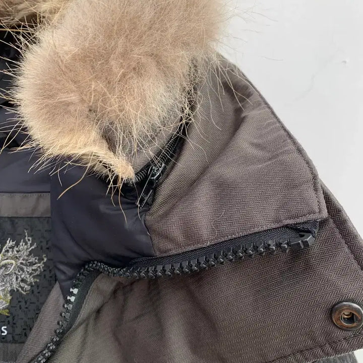 [BUNJANG] Nobis Yates Duck Down Padded Jacket / 정품 nobis 노비스 야테시 덕다운 100% 브라운 남성 패딩