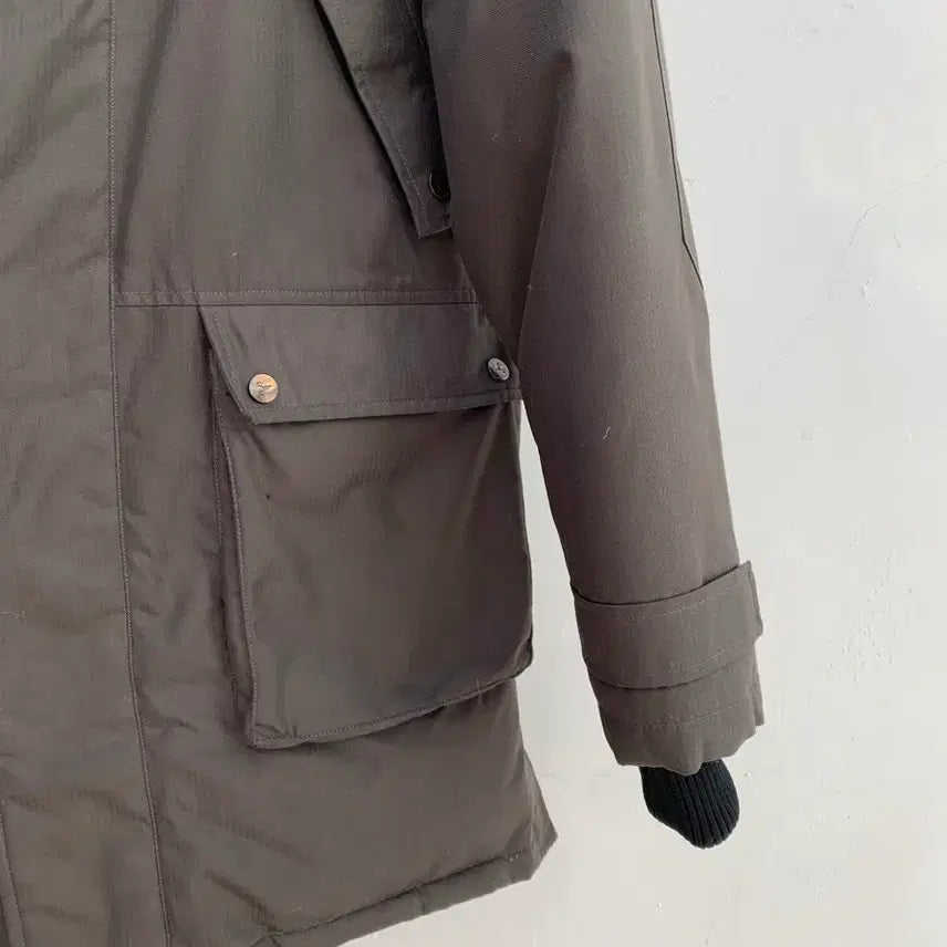 [BUNJANG] Nobis Yates Duck Down Padded Jacket / 정품 nobis 노비스 야테시 덕다운 100% 브라운 남성 패딩