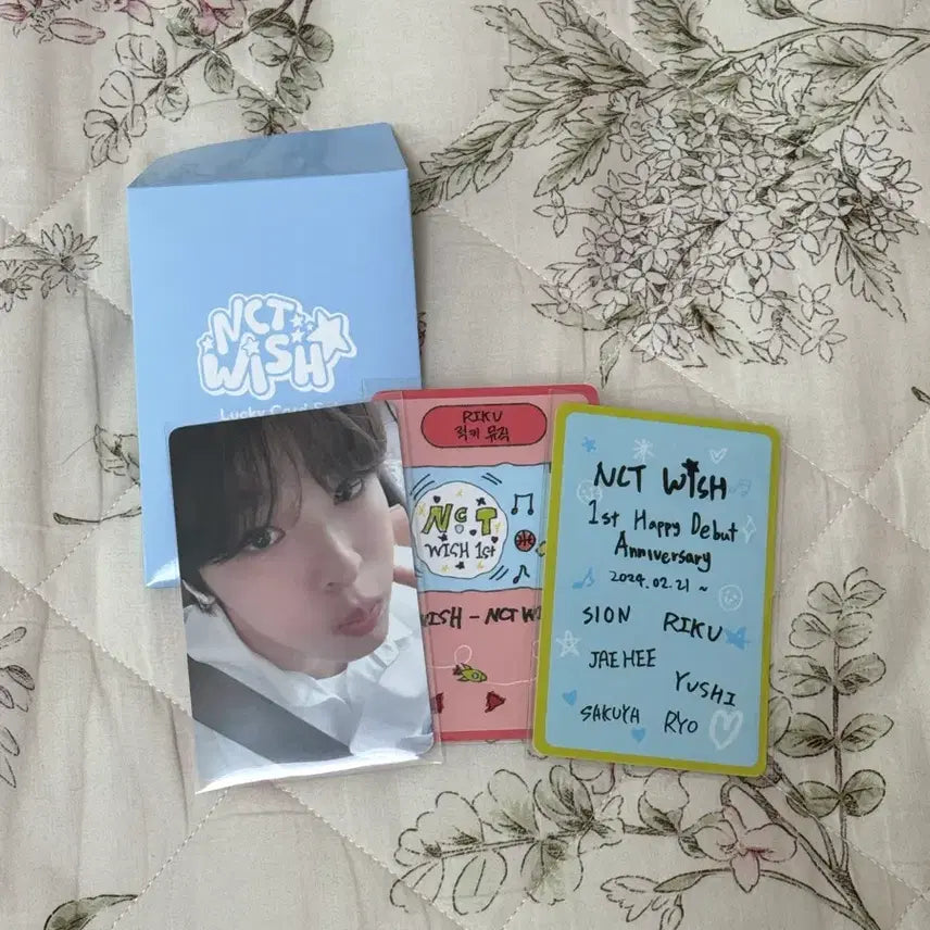 NCT WISH 엔시티위시 1주년 럭키카드 리쿠 ver