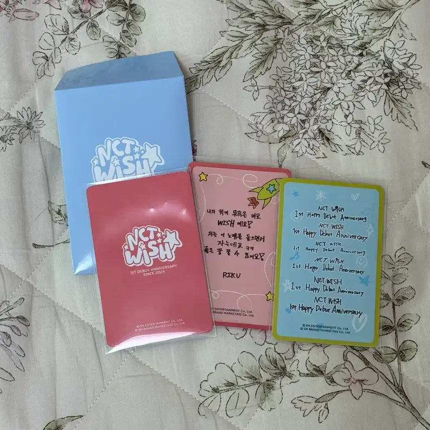 NCT WISH 엔시티위시 1주년 럭키카드 리쿠 ver