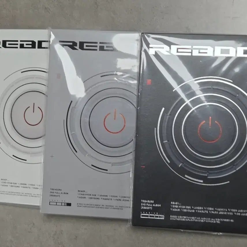 트레저 REBOOT 포토북 앨범 (미개봉)