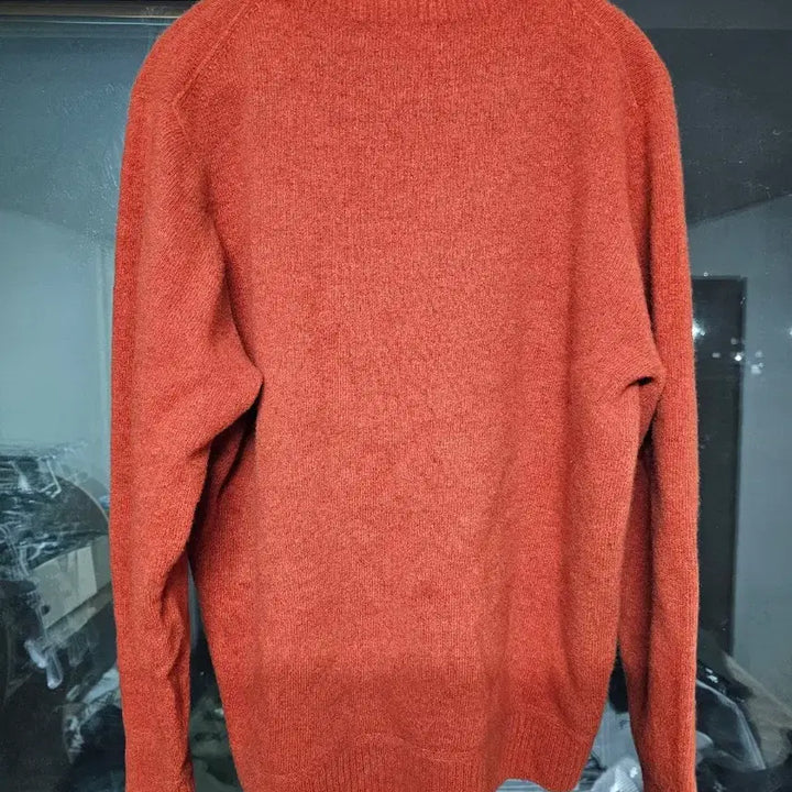 [BUNJANG] RIIZE - Tasmania Wool Knit - Carrot / 라이즈앤빌로우 태즈메이니아 울 니트 캐럿