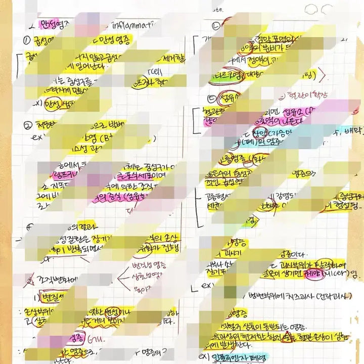 [BUNJANG] Nursing Pathology Notes PDF / 간호학과 [병리학] 노트 pdf (1)