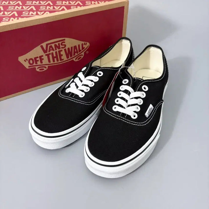 [BUNJANG] Vans Authentic Black Red Checkerboard / 반스 어센틱 블랙 레드 체커보드