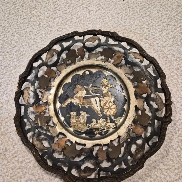 [BUNJANG] Egyptian Brass Decorative Item / 이집트 황동 투각 장식품