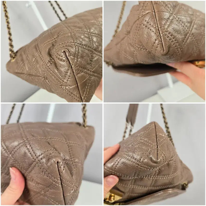 [BUNJANG] Marc Jacobs Baroque Large Quilted Chain Shoulder Bag / 마크제이콥스 바로크 싱글백 라지 퀼팅 체인 숄더백 가방 정품