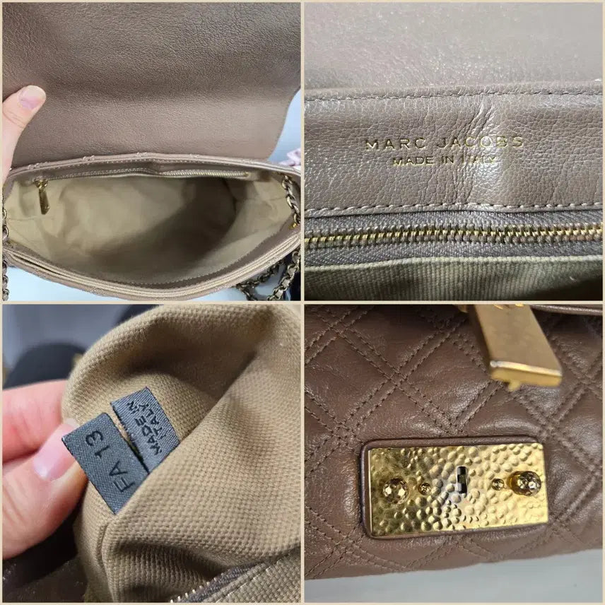 [BUNJANG] Marc Jacobs Baroque Large Quilted Chain Shoulder Bag / 마크제이콥스 바로크 싱글백 라지 퀼팅 체인 숄더백 가방 정품