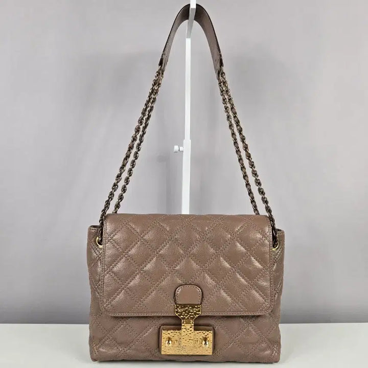 [BUNJANG] Marc Jacobs Baroque Large Quilted Chain Shoulder Bag / 마크제이콥스 바로크 싱글백 라지 퀼팅 체인 숄더백 가방 정품
