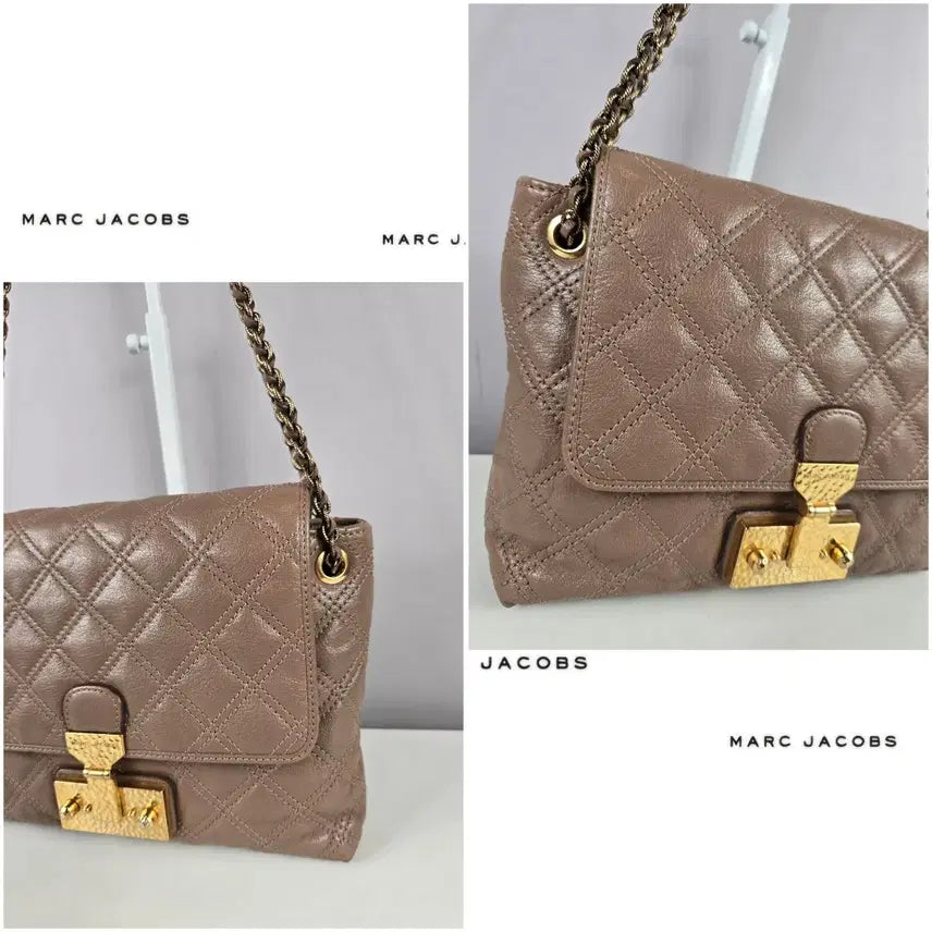 [BUNJANG] Marc Jacobs Baroque Large Quilted Chain Shoulder Bag / 마크제이콥스 바로크 싱글백 라지 퀼팅 체인 숄더백 가방 정품
