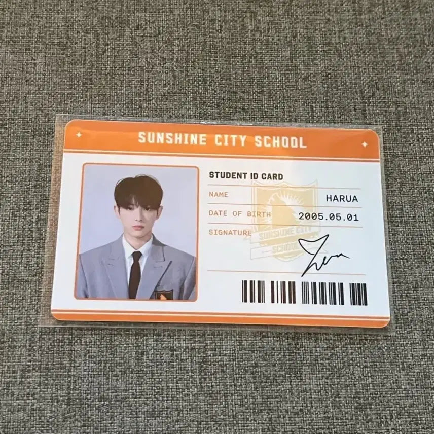 앤팀 하루아 앨범 학생증 포토카드 포카 양도합니다!