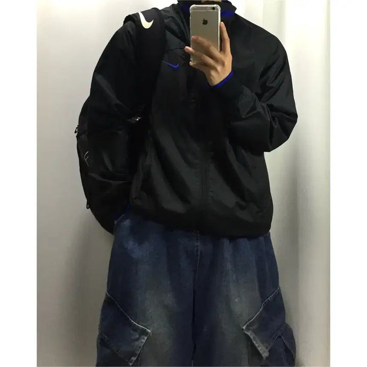 [BUNJANG] Nike Storm Old School Windbreaker / Nike 나이키 스톰 올드스쿨 바람막이