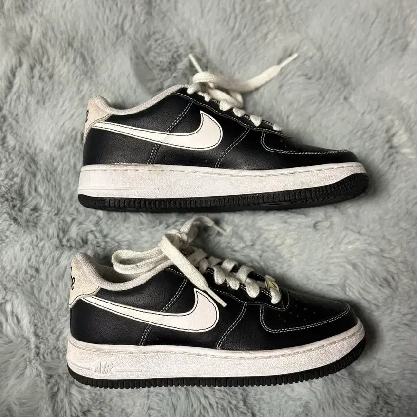 [BUNJANG] Nike Air Force 1 Black Noir 225 / 나이키 에어포스1 블랙느와르 225