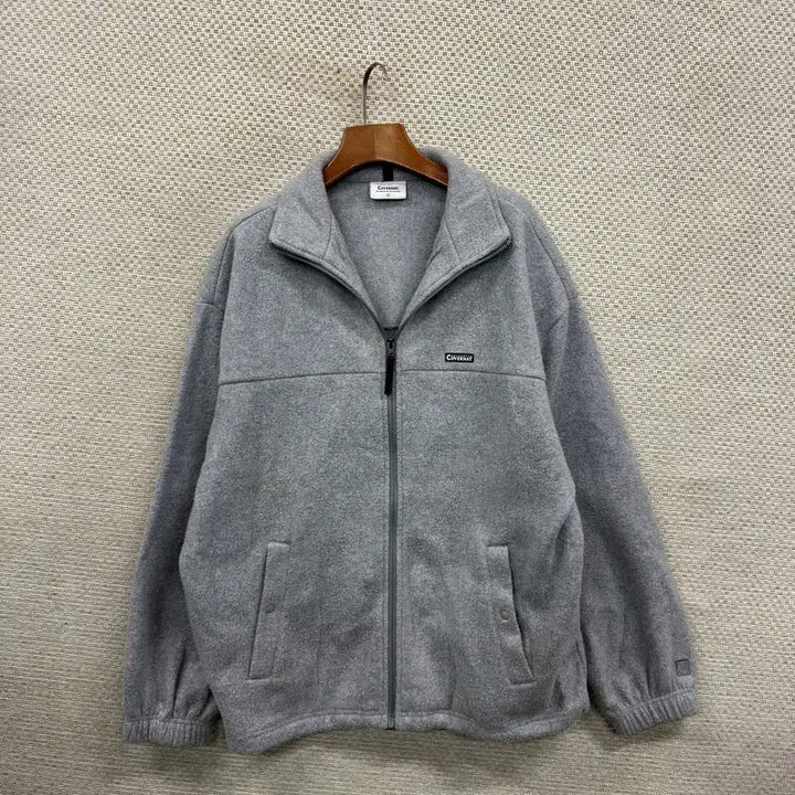 [SOLD OUT] 커버낫 캐주얼 고무로고 플리스 후리스 L A04088