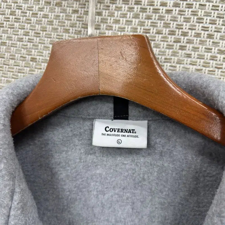 [SOLD OUT] 커버낫 캐주얼 고무로고 플리스 후리스 L A04088