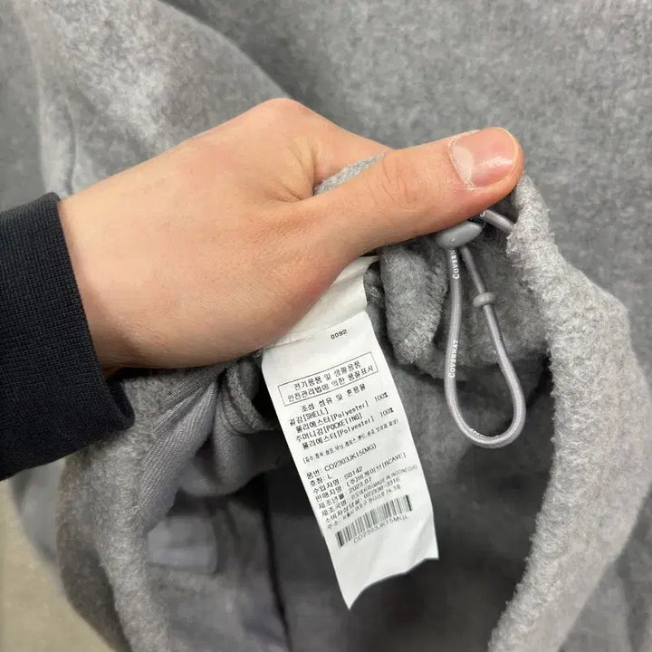 [SOLD OUT] 커버낫 캐주얼 고무로고 플리스 후리스 L A04088