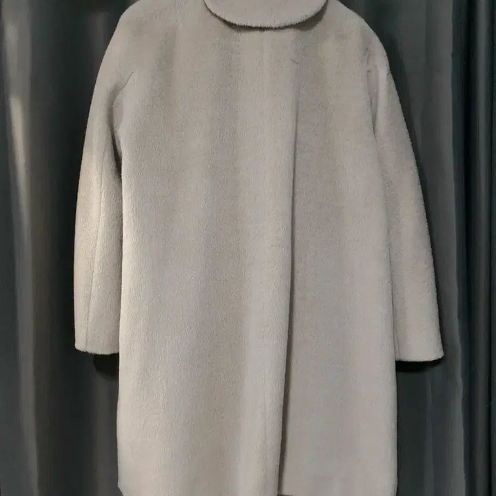 [BUNJANG] Time Women's Lama Coat - Ivory / 타임 여성 라마 코트 82
