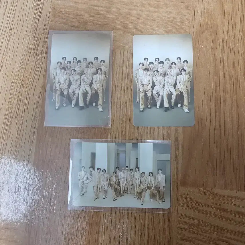 세븐틴 단체 포토카드