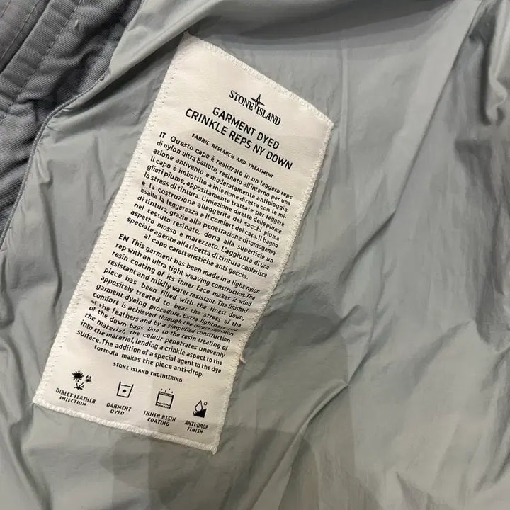 [BUNJANG] Stone Island Long Hooded Padded Jacket L / 스톤아일랜드 롱후드패딩
