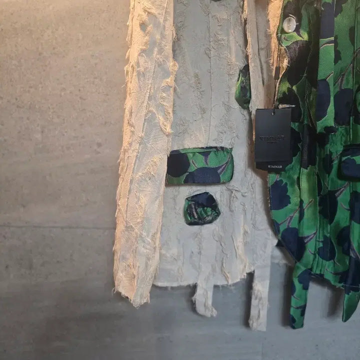 [BUNJANG] Order-Made Patchwork Blazer Jacket / 오더메이드. 패치워크 블레이저. 자켓.미착.