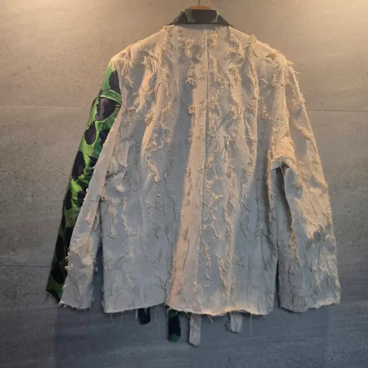 [BUNJANG] Order-Made Patchwork Blazer Jacket / 오더메이드. 패치워크 블레이저. 자켓.미착.