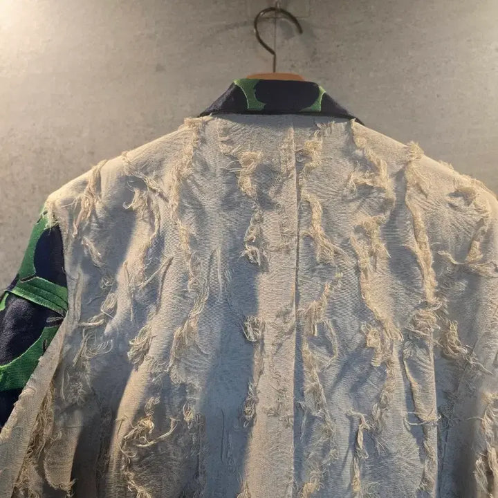 [BUNJANG] Order-Made Patchwork Blazer Jacket / 오더메이드. 패치워크 블레이저. 자켓.미착.