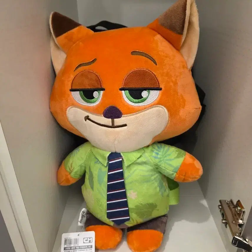 [BUNJANG] Zootopia Nick Wilde Standing Doll Bag / 주토피아 닉 스탠딩 인형 가방
