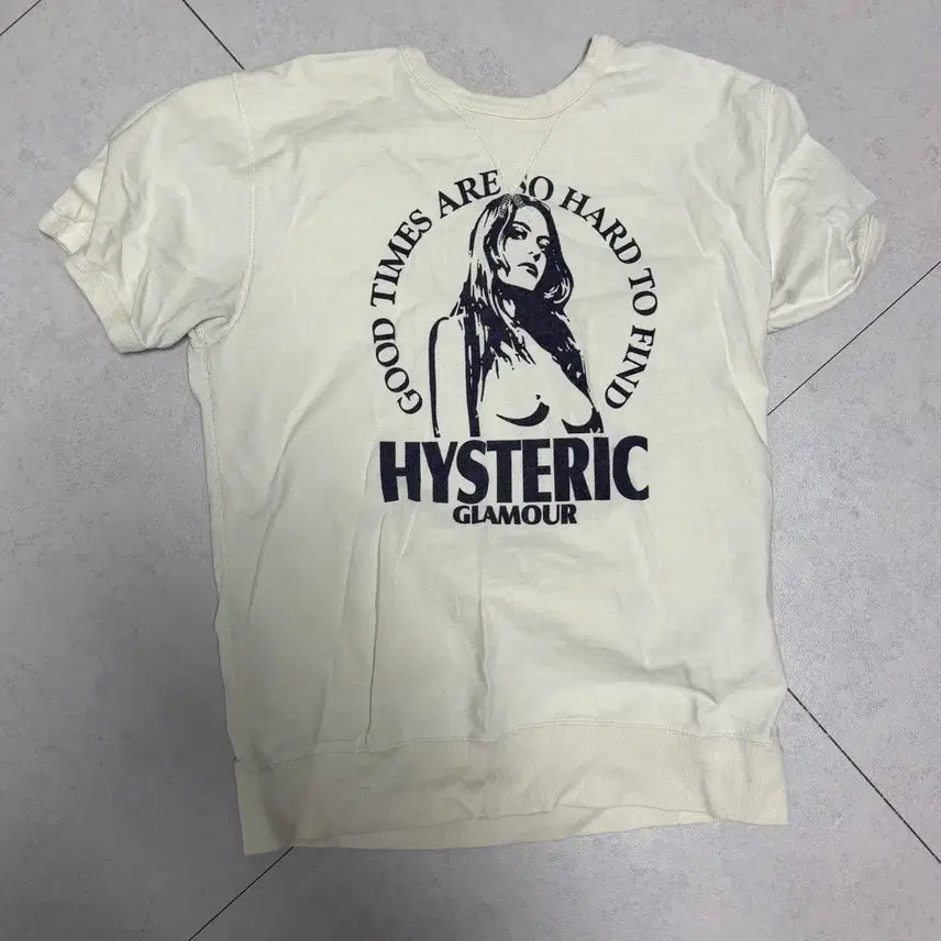 [BUNJANG] Hysteric Glamour Printed T-shirt / 히스테릭글래머 반팔