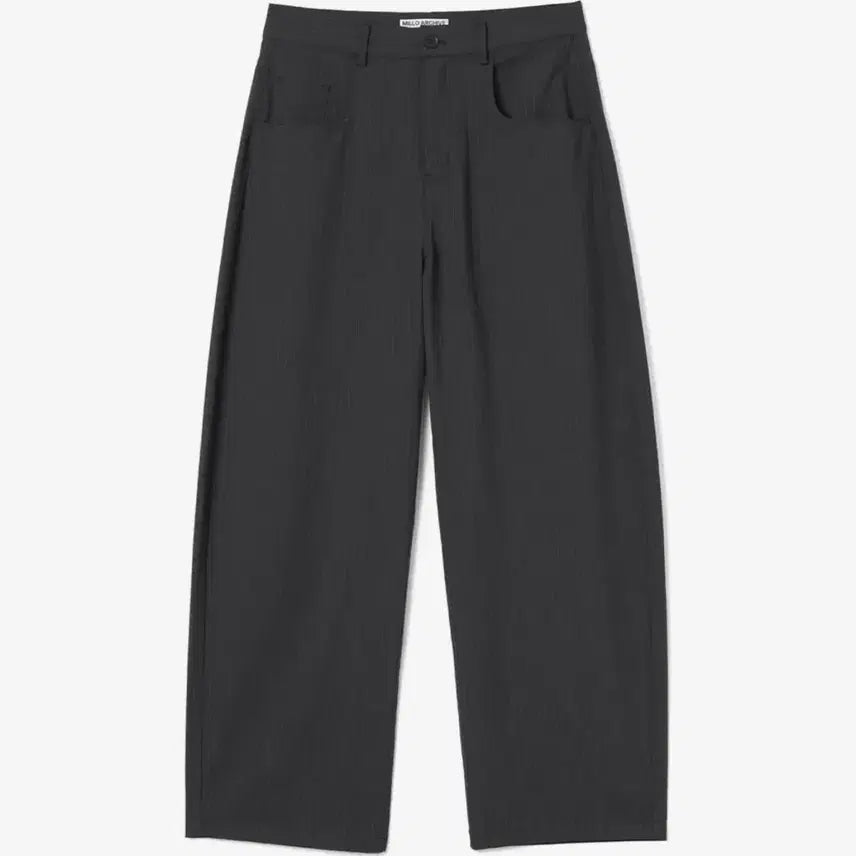 [BUNJANG] Millo Archive Reflect Stripe Pants Black L / 밀로 아카이브 리플렉트 스트라이프 팬츠 블랙 L