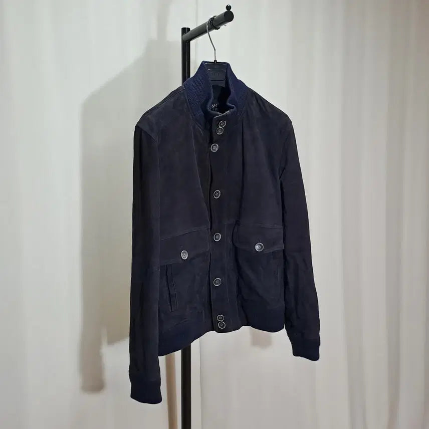 [BUNJANG] Man on the Boon Suede Goatskin A-1 Jacket 50 / (택포) 맨온더분 스웨이드 고트스킨 A-1 자켓 50 B268