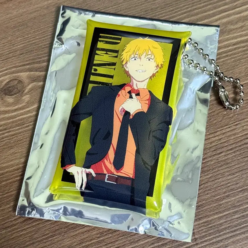 [BUNJANG] Chainsaw Man Denji Tsutaya Popup Case Keyring / 체인소맨 덴지 츠타야팝업 케이스 키링